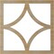 Ekena Millwork Statesman Wood Fretwork Pierced Ceiling Medallion, Hickory, 32"OD x 20 1/2"ID x 3/8"T CMWP32X32X0375STHI - alternate 3